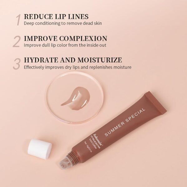 61kB9lOVAoL._SL1500_.jpg Summer Special Lip Butter Balm - Ultra-Hydrating, Nourishing Lip Care with Natural Ingredients, Shea Butter & Olive Butter, Soothes & Softens Dry Lips (#1 Vanilla, 0.5 Fl Oz (Pack of 1))