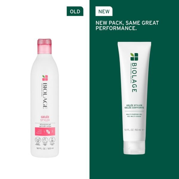 Biolage Styling Gelée - Firm Hold, Adds Shine & Controls Frizz, Gel Styler, For All Hair Types, Vegan & Cruelty-Free
