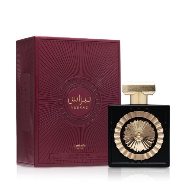 61mKWuUuGzL._SL1000_.jpg Lattafa Perfumes Nebras for Unisex Eau de Parfum Spray, 3.4 Ounce