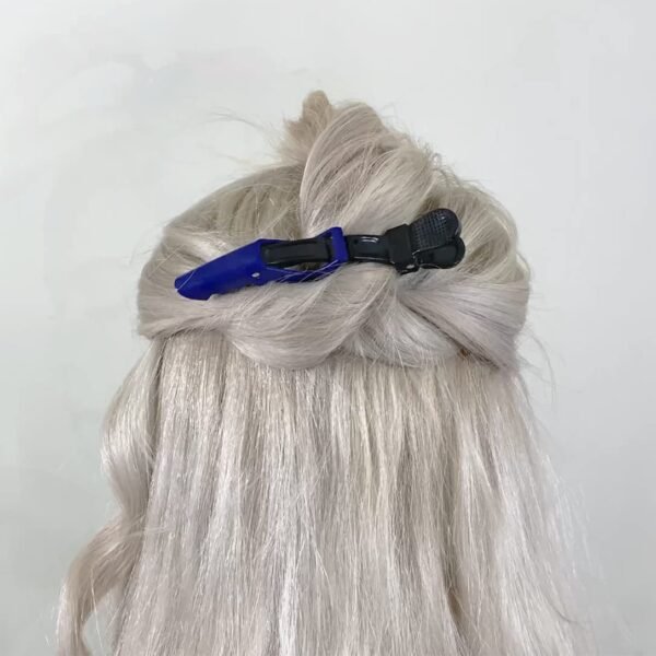 61mxsJ7n1BL._SL1086_.jpg HH&LL Hair Clips for Women – Wide Teeth & Double-Hinged Design – Alligator Styling Sectioning Clips of Professional Hair Salon Quality - 10Pack (Mixing)