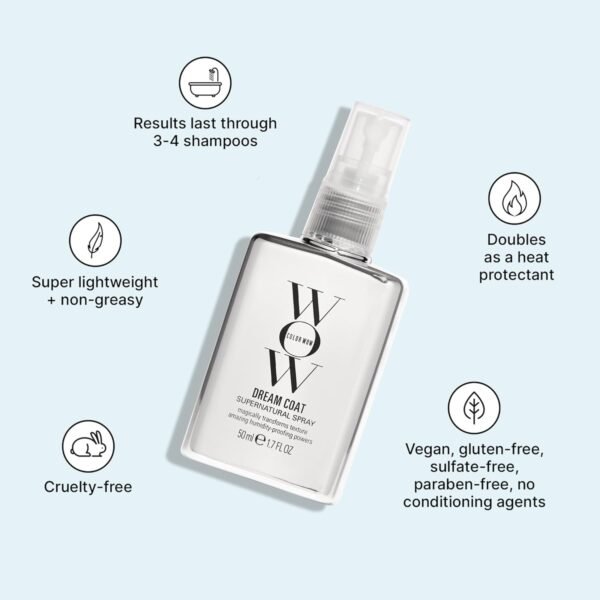61o0GMtDypL._SL1500_.jpg COLOR WOW Dream Coat Supernatural Spray – Keep Your Hair Frizz-Free and Shiny No Matter the Weather with Award-Winning Anti-Humidity Treatment