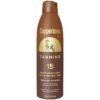 Coppertone Tanning Sunscreen Spray with Broad Spectrum SPF 15, Water Resistant Spray Sunscreen, Lightweight and Non-Greasy, 5.5 Oz