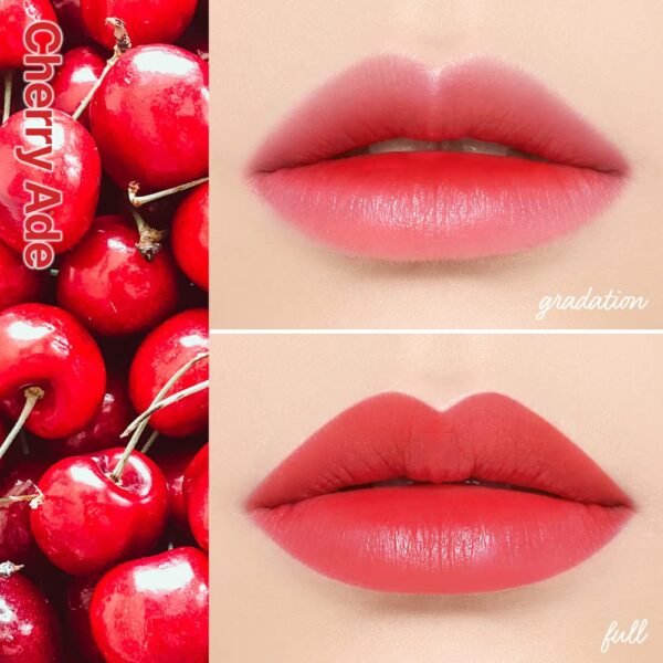 61oLvPwpDgL._SL1000_.jpg ETUDE Dear Darling Water Tint - Cherry Ade (9g) | Vivid Color Lip Stain with Moisturizing Weightless & Non-sticky Finish Lip Stain | Smudge-proof Lip Tint | Korean Makeup, Kbeauty