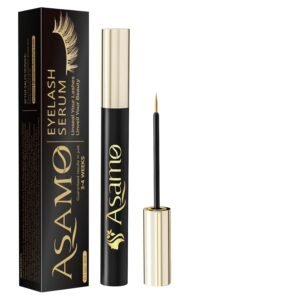Eyelash Growth Serum – 15 Plant Extracts for Longer Lashes, Natural Beauty Enhancement,eye lash serum growth(Titanium Frost)