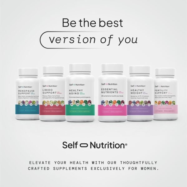 61oq21TFn7L._AC_SL1500_.jpg Healthy Aging Supplement for Women with Resveratrol, NAD, Collagen Booster, Biotin and More - Beauty with 12 Ingredients - USA Made, Vegan, 60 Capsules, Nutitionist formulated.