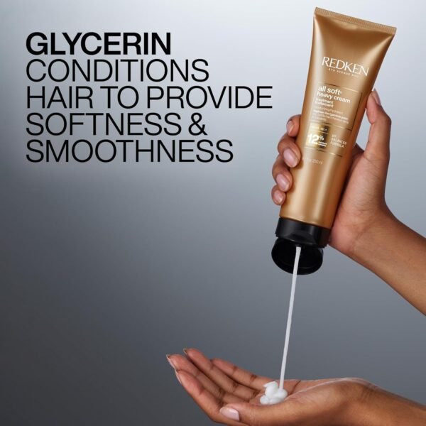 Redken All Soft Heavy Cream Super Treatment For Dry Hair - Deep Conditioning Treatment For Soft and Smooth Hair