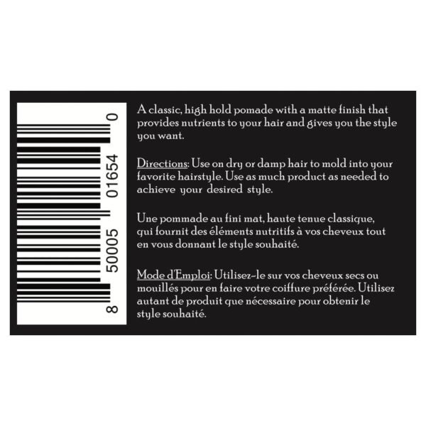 Brickell Men's Products Hair Styling Clay Pomade For Men, Natural & Organic with Strong Hold & Matte Finish, Product for Modern Hairstyles, 2 Ounces, Scented