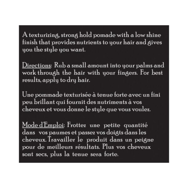 Brickell Men's Products Strong Hold Texturizing Pomade For Men, Natural and Organic, Pliable Hair Styling Fiber Pomade, 2 Ounce, Scented