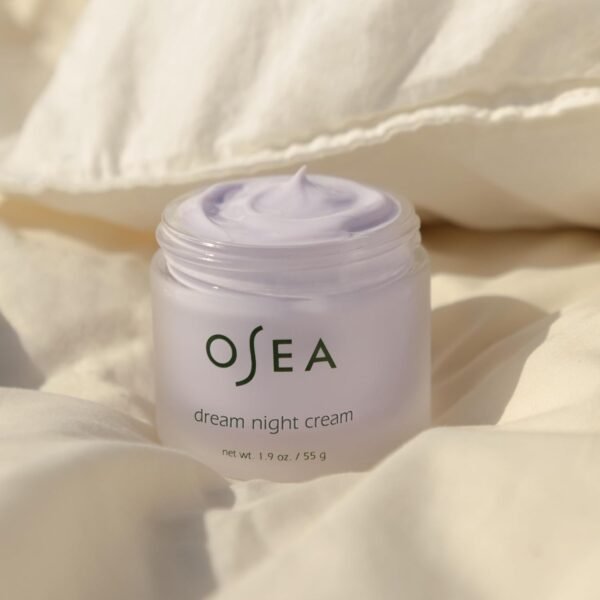 61qnaBjvTjL._SL1500_.jpg OSEA Dream Night Cream - Anti-Aging Hydrating Face Cream with Algae-Derived Bio Retinol - Plumps, Firms, & Smooths Line and Wrinkles
