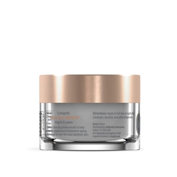 61rVrPRGwxL._SL1500_.jpg Cetaphil Healthy Renew Skin Tightening Night Cream 1.7 Oz, Wrinkle Repair Cream for Face with Peptides, Retinol Alternative Cream For Sensitive Skin, Fragrance Free
