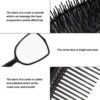 61sefNPki0L._SL1000_.jpg Set of 5 Hair Combs Set Professional Salon Hair Cutting Brushes Sets Salon Hairdressing Styling Tool Mirror And Holder Stand Set Dressing Comb Kits for