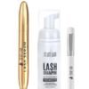 STACY LASH Lash Shampoo 50ml+ Eyelash Growth Serum Eye Makeup Remover + Lash Serum for Eyelash Growth and Thickness/Lash Cleaning Kit of Lash Cleanser + Brush & Eyelash Serum to Grow Lashes