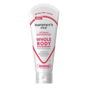 Summer's Eve Whole Body Deodorant Cream, Blissful Escape, 3 fl oz