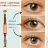 Live Fraiche Organic Castor Oil for Face (2oz) + FREE Filled Mascara Tube, 100% Pure USDA Eyebrow Eyelash Growth Serum, Cold Pressed, Hexane Free Hair Lash Serum