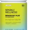 Sparkle Wellness Skin Boost Plus (No Flavor) [50-Serves] | Collagen Powder Supplement with VERISOL Bioactive Hydrolyzed Collagen Peptides, Vitamin C & Hyaluronic Acid