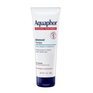 61vI44BO7uL._SL1500_.jpg Aquaphor Healing Ointment Advanced Therapy Skin Protectant, Dry Skin Body Moisturizer, 7 Oz Tube