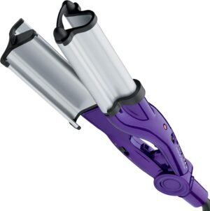 61vP8sYPkAL._AC_SL1500_.jpg Bed Head Wave Artist Deep Waver | Combat Frizz, Get Long Lasting Results, & Add Massive Shine for Beachy Waves | With Tourmaline Ceramic Technology (Purple)