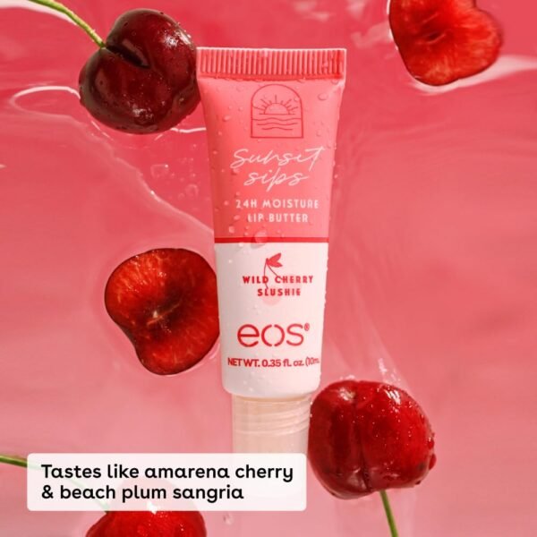 61vSqXTFuL._SL1000_.jpg eos 24H Moisture Super Balm - Pink Lemonade & Wild Cherry Slushie, Day or Night Lip Treatment, Made for Sensitive Skin, Lip Balms & Moisturizers, 0.35 fl oz, 2-Pack