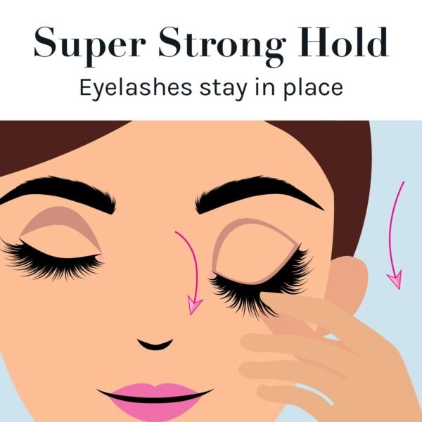 61wBVQdPV0L._SL1500_.jpg AOA Studio Eyelash Lash Glue Enhancers 4pcs Strip Lash Adhesive Strong Hold Water Proof Formula No Irritation Latex Free Long Lasing Quick Dry Eyelash Adhesive 0.17oz Each (4 Pack) (Clear)