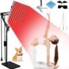 Red Light Therapy for Body and Face, 3 in 1 Red Light Panel with Removable Stand, Adjustable Red Light Lamp, LED 660nm Red Light and 850nm Infrared Red Light Therapy Devices for Full Body Skin Home