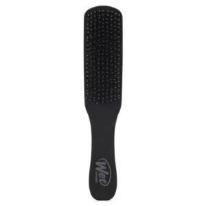 Wet Brush Detangling Hair Brush for Men, Black, Stimulates Scalp & Beard for Fuller Stronger Hair, Intelliflex Detangler Help Bristles Promote Growth & Protect from Breakage, Pain-Free