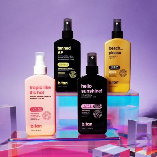 61ywGL6h1iL._SL1080_.jpg b.tan UV Tanning Bed Lotion | I Want The Darkest Tan Possible - x4000 Tan Intensifiers, Indoor & Outdoor Accelerator, Best Browning Body Tanner Extender, No Sun Protection, 12 Fl Oz