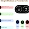 61zgwRDRrML._AC_SL1500_.jpg Comfytemp Red Light Therapy Belt with 126 LEDs, FSA HSA Eligible Infrared Red Light Therapy for Body, 660nm & 850nm, 22W Light Wrap with Timer for Back Waist Belly Joint Muscle Pain Relief(Corded)
