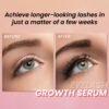 Eyelash Growth Serum with Advanced Formula Eyelash Enhancing serum for Longer Thicker and Fuller Lashes Lash Serum Gentle & Vegan Eyelash Conditioner 0.17 Fl Oz (5mL)