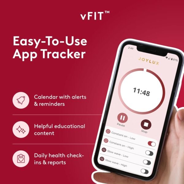 vFit and Photonic Gel Set, Red LED Light Intimate Health Device for Women, Wellness System for Menopausal Women & New Moms, Promotes Natural Hydration, Helps Tighten Pelvic Floor (2-Pack Set)