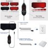 KingPavonini Red Light Therapy Belt, 3 in 1 Red Light Therapy for Body with Compression Strap, 630 & 660 & 850nm Infrared Light Therapy for Shoulder Waist Back Pain Relief, Decrease Inflammation
