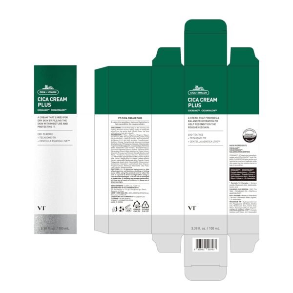 71-p8SavAyL._SL1500_.jpg VT COSMETICS Cica Cream Plus, Hydrating & Calming Face Moisturizer with Centella Asiatica, Lightweight Soothing Cream for Acne, Oily, Dry and Sensitive Skin, Korean Skincare for acne prone skin