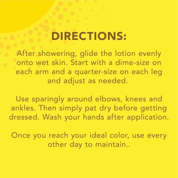 Jergens Natural Glow In Shower Lotion, Self Tanner for Fair to Medium Skin Tone, Sunless Tanning Wet Skin Lotion for Gradual, Flawless Color, 7.5 Ounce (Packaging May Vary)