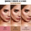 16 Colors Contour Palette Make up - Blush Highlighters Bronzer Powder All in one Makeup Palettes Contour Kit - Face Cosmetics Gifts for Women Beauty for Festivals