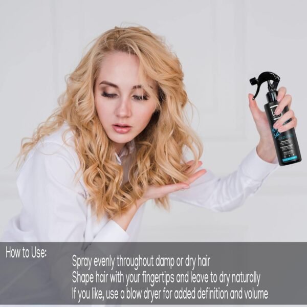 710ZnlNVXNL._SL1500_.jpg L3 Level 3 Sea Salt Texturizing Spray - Creates Beachy Waves and Texture - Casual Hair Finish