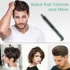 711-cZyCogL._SL1500_.jpg Mini Thermal Round Brush, 0.35 Inch Barrel Volume Heat Styling Brush for Men and Women Short Thin Curly Straight Hair, Heated Curling Iron,12 Temperature Setting (0.95 Inch with Bristles)