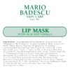 Mario Badescu Lip Mask, Overnight Lip Treatment Enriched With Skin Softening Coconut Oil and Hydrating Shea Butter