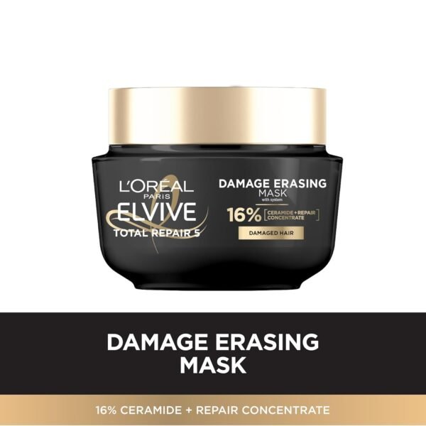 L'Oreal Paris Elvive Total Repair 5 Damage-Erasing Balm with Almond and Protein, 8.5 Ounce
