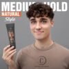 711x-rOHMGL._SL1500_.jpg Controlled Chaos Curl Cream for Men - Hair Styling Cream For Wavy and Curly Hair With Shea Butter, Jojoba Oil, Coconut Oil, Add Smoothness, Anti-frizz, Sulfate-Free Curl Cream (3.4oz)