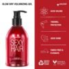 SexyHair Big Blow Dry Volumizing Gel | Added Volume with Hold | Up to 72 Hours of Humidity Resistance | All Hair Types