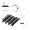712GEmOA8VL._SL1500_.jpg DF Lash Extension Volume Lash Extensions 0.03 CC Curl 8-15mm Mixed Tray Individual Lash Extensions Classic Eyelash Extensions Soft Matte Black Single Lashes Professional Salon Use