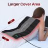 Comfytemp Large 24" x 12" Red Light Therapy for Body, FSA HSA Eligible Infrared Light Therapy Pad, Red Light Therapy Wrap for Back Muscle Pain Relief, 4 Mode & 3 Strength