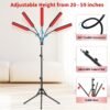 Cholas Red Light Therapy for Face Body, 5 Heads Red Infrared Light Therapy Devices, 7 Colors Red Light Therapy Lamp, 660nm and 850nm LED Near Infrared Light for Full Body, Face, Skin, Muscle