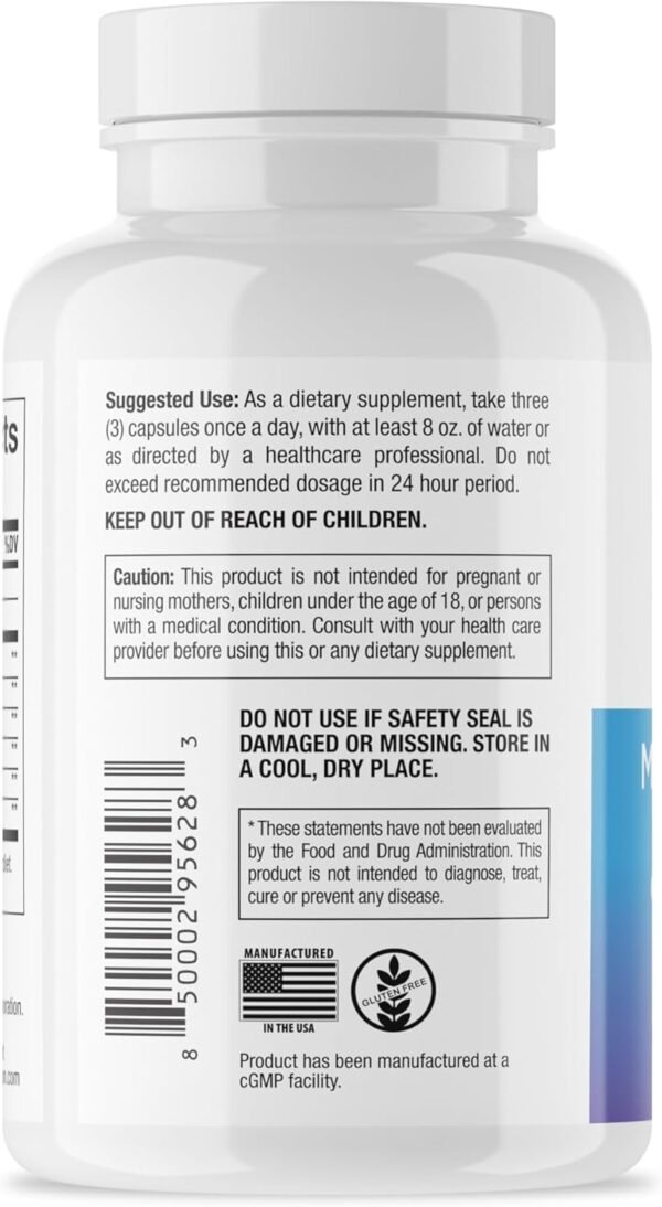 DR. EMIL NUTRITION Multi Collagen Pills - Collagen Supplements to Support Hair, Skin, Nails, & Joints - Hydrolyzed Collagen Supplements for Women with Types I, II, III, V & X - 90 Capsules