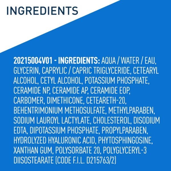 713qrlCdg-L._SL1000_.jpg CeraVe Daily Moisturizing Lotion for Dry Skin, Body Lotion & Face Moisturizer with Hyaluronic Acid and Ceramides, Daily Moisturizer, Fragrance Free, Oil-Free, 19 Ounce