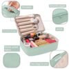 Travel Makeup Bag Cosmetic Bag Makeup Bag Toiletry bag for women and men (Green)