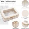 714K2d3qBsL._AC_SL1500_.jpg Aveniee Clear Makeup Bag Organizer, Travel Toiletry Bag Cosmetic Case for Women, Portable Make Up Skincare Pouch Car Organizer Bag with Zippers for Essentials,White