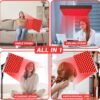 Red Light Therapy for Body and Face, 3 in 1 Red Light Panel with Removable Stand, Adjustable Red Light Lamp, LED 660nm Red Light and 850nm Infrared Red Light Therapy Devices for Full Body Skin Home