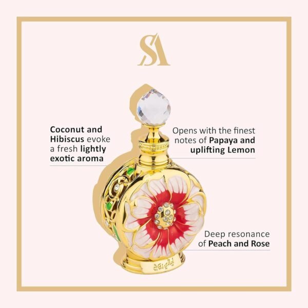 714gMTF0QbL._SL1500_.jpg Swiss Arabian Layali Rouge - Luxury Products From Dubai - Long Lasting Personal Perfume Oil Fragrance - A Seductive Signature Aroma - 0.5 Oz