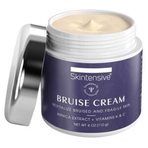 714qnjklhVL._SL1500_.jpg SKINTENSIVE Arnica Bruise Cream for Thin Skin - Moisturizing, Vitamin K C and E, Skin Renewal, 4 Oz