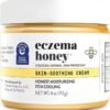 ECZEMA HONEY Original Skin-Soothing Cream - Organic Hand & Body Eczema Relief - Natural Honey Lotion for Dry, Itchy, & Irritable Skin (4 Oz)